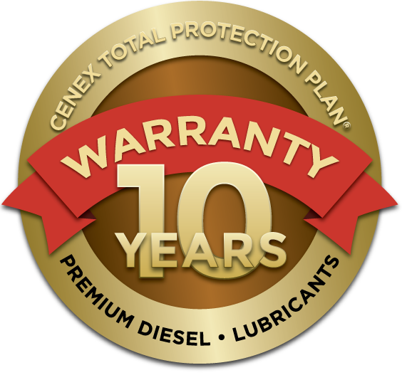 Cenex Total Protection Plan 10 year Warranty badge